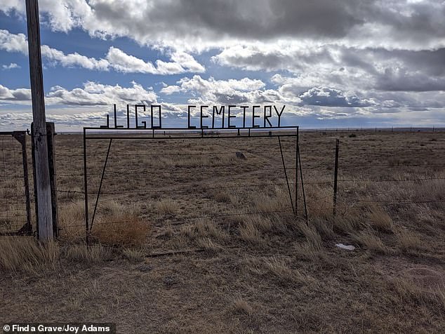 Sligo Cemetery in northern Colorado. Many of the gravesites were for children who likely died from the Spanish flu in the early 1900s