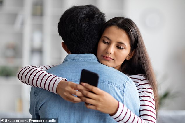 Dating apps have become the go-to way for singles to meet their match with just a flick of their finger (stock image)