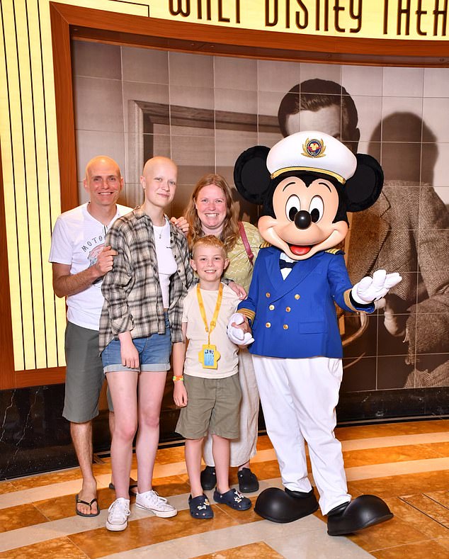 A Disney dream come true for the whole family who travelled to Paris to see Mickey and friends