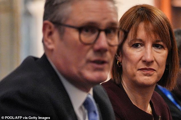 Cheer up: In an alternate reality, Sir Keir Starmer and Rachel Reeves set out a very different stall for the forthcoming budget - one based on optimism