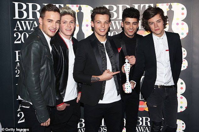 The English star rose to fame as a member of the boy band One Direction, alongside his former bandmates Harry, Niall, Zayn Malik, and Louis Tomlinson; (L-R) Liam, Niall, Louis, Zayn and Harry in 2013