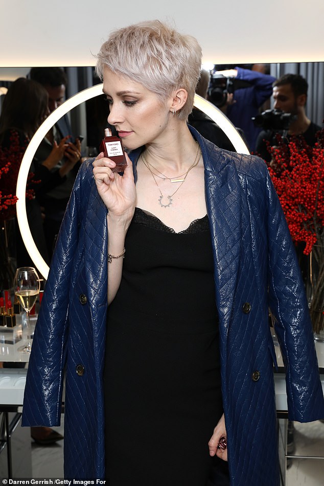 Portia Freeman attended the launch of Tom Ford Lost Cherry and the store's first anniversary in London in 2018, as seen above