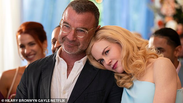 Hit: More than 5m people signed up to Netflix over the summer to watch hit shows including The Perfect Couple featuring Liev Schreiber and Nicole Kidman (pictured)