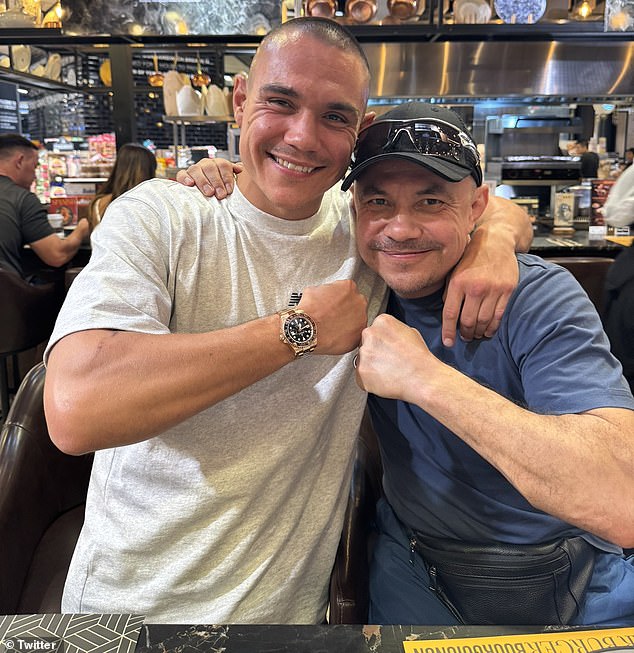 Aussie boxing legend Kostya Tszyu has flown in from Russia to watch his oldest son live for the first time since the 29-year-old's professional debut in Sydney in 2016