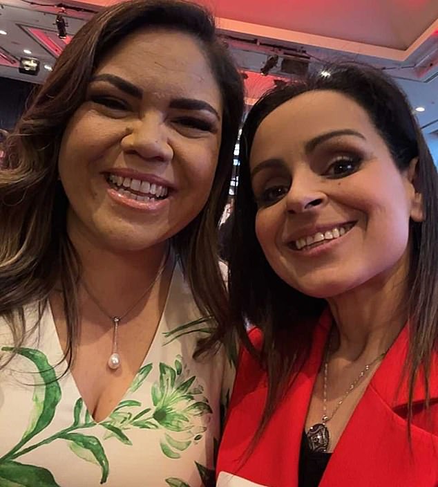 Also in attendance at the dinner was Country Liberal Party Senator Jacinta Price - who made an impression on on the national stage last year by campaigning against the Indigenous Voice