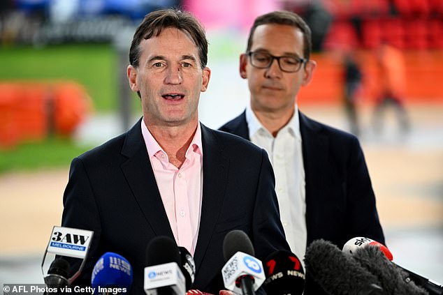 AFL chief executive Andrew Dillon said there were 'learnings' to be made from the debacle