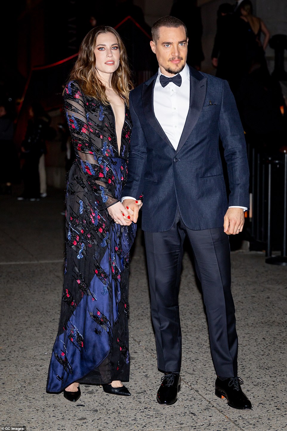 Williams was joined by her hunky boyfriend Alexander Dreymon