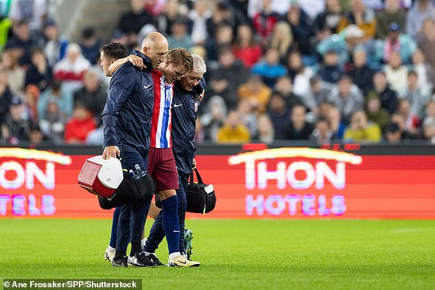 Arsenal have a number of ongoing injuries, including captain Martin Odegaard