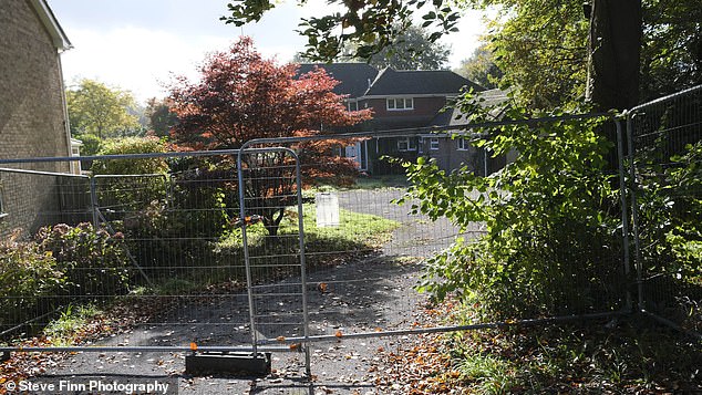 One house pictured, has been borded off and will be demolished in order for an entrance to the estate to be built