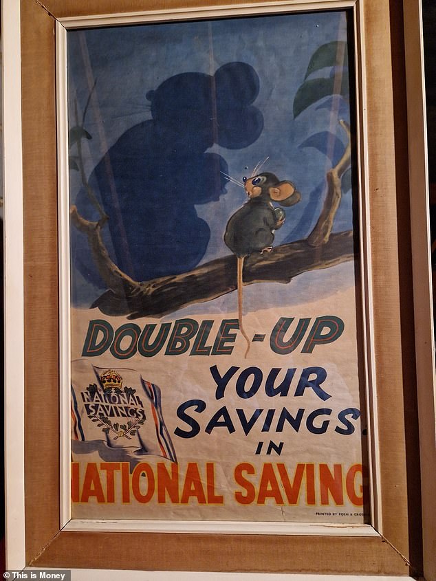 Character: This National Savings poster has been difficult to date... and put a value on