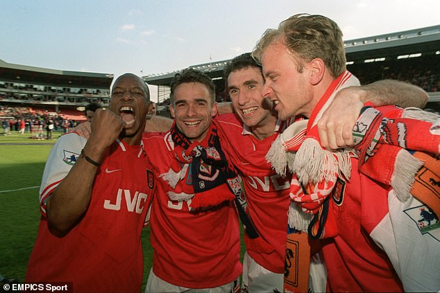 Ian Wright (left) would get increasingly agitated at the tardiness of the bus - until one day he took matters into his own hands