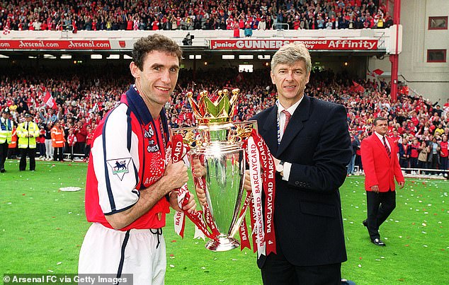 Though Martin Keown played with some of the greats he writes that Wenger was his father figure in football