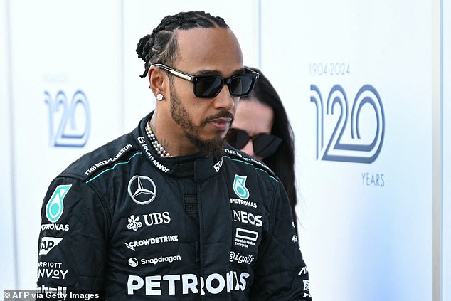 Hamilton is coming to the end of his 11-year stay with Mercedes before his move to Ferrari