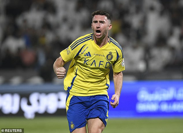 Former Manchester City defender Aymeric Laporte had given Al-Nassr the lead