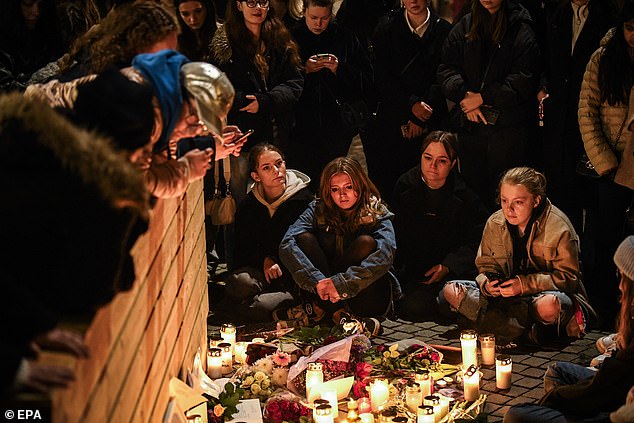 Vigils have been held across the world in the days Payne died. One is pictured in Stockholm, Sweden, on Saturday