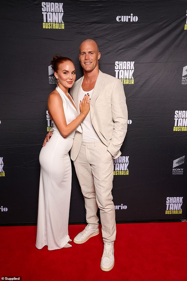 The red carpet saw more star power as model Jett Kenny and his influencer girlfriend Lily Brown arrived in style