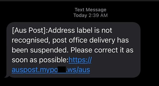 Australia Post warns Australians they'll never ask for financial details on links from messages