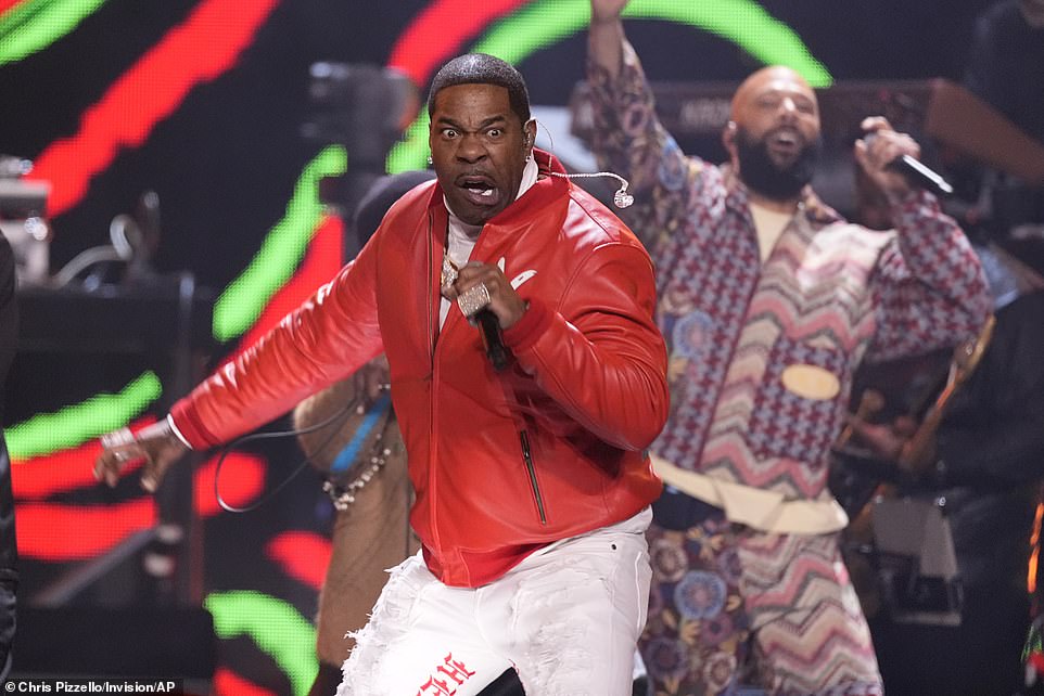 Busta Rhymes and Common performed together during the ceremony