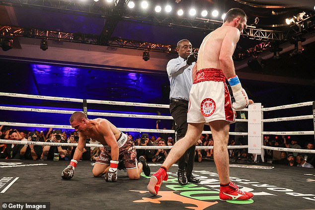 The painful loss has left the 29-year-old Aussie's boxing career in tatters as he'll now have to scratch his way back to becoming a title contender