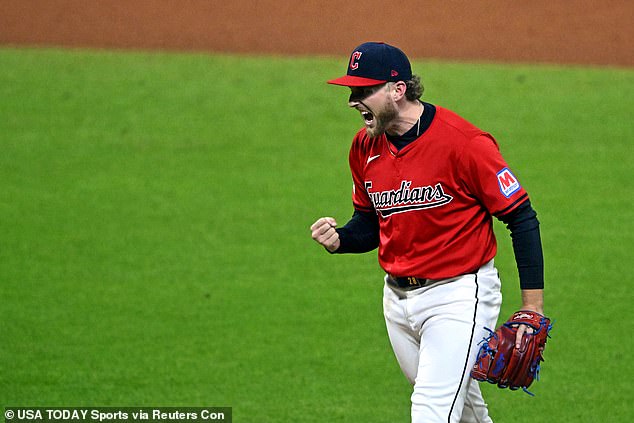 Cleveland starter Tanner Bibee dominated the Yankees through the first five innings of play