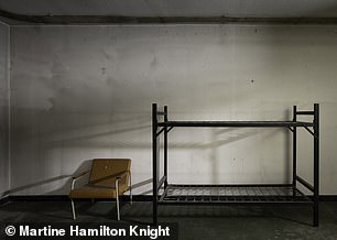 The War Rooms are still filled with much of their original fittings including bunkbeds (pictured) and chairs