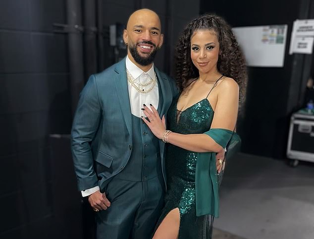 Irvin's real-life partner, Ricochet (left), left the company in June and joined rivals AEW