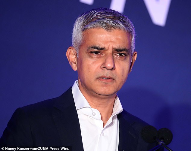 Mayor of London Sadiq Khan claimed: 'Tere's clearly still a wider lack of trust in the police, particularly within the Black community, that needs to be addressed'