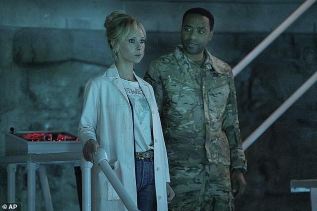 Juno and Chiwetel pictured in the upcoming sci-fi film