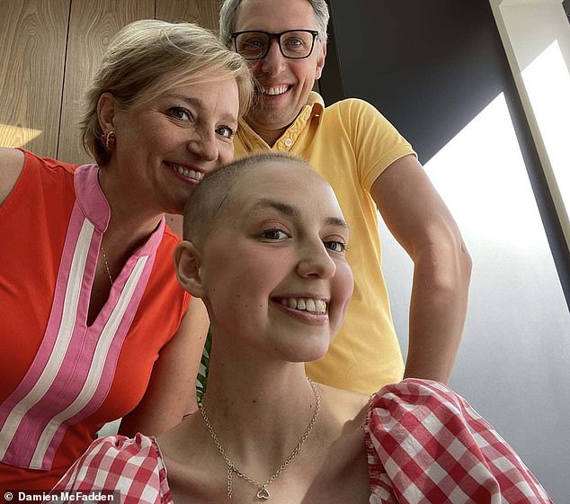 'Being Masha's friend, being loved by Masha, it was like having the sun all to yourself,' Kate says. Pictures: Masha with parents Kate and Dmitry