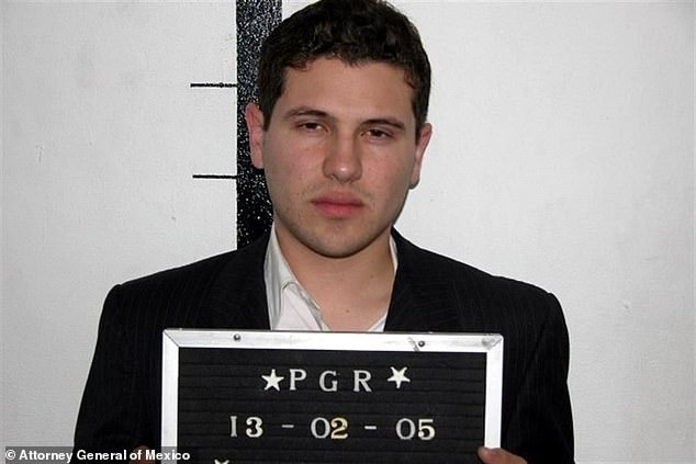 A report from the US Drug Enforcement Agency (DEA) flagged pink cocaine as a rising concern and noted the Sinaloa Cartel was taking advantage of growing interest in the drug. Pictured Iván Guzmán a son of El Chapo and one of cartel's ringleaders