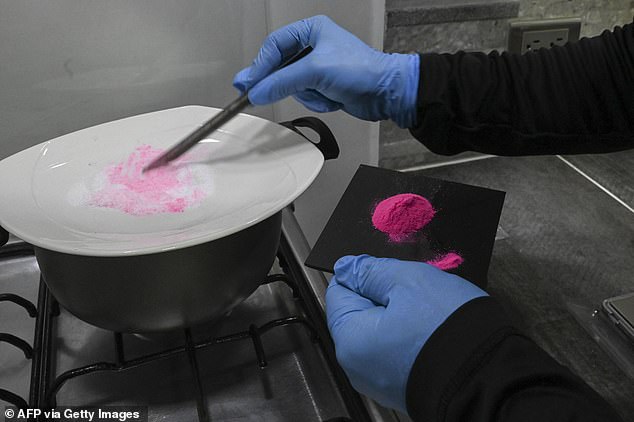 Despite being called pink cocaine the drug doesn't actually contain its namesake drug, at least most of time