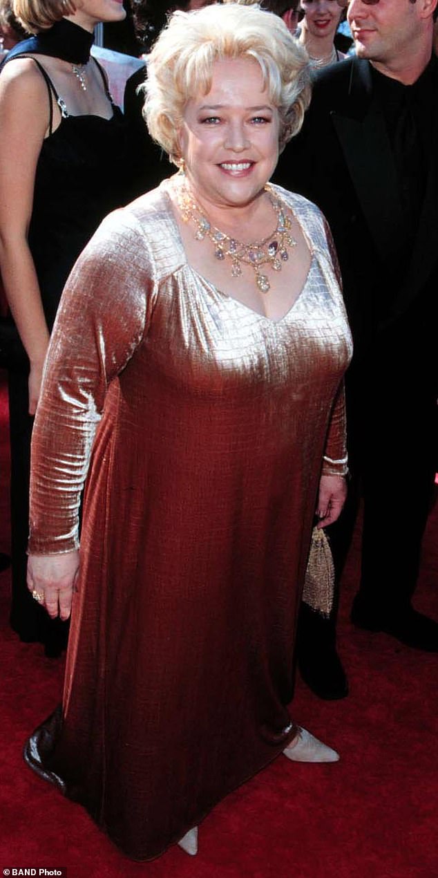 BEFORE: The Hollywood actress Kathy Bates, pictured in 1999, is the latest to showcase a new body