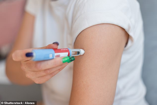 The disposable cap is used to carefully insert onto a needle for patients with type 1 or type 2 diabetes (stock image)