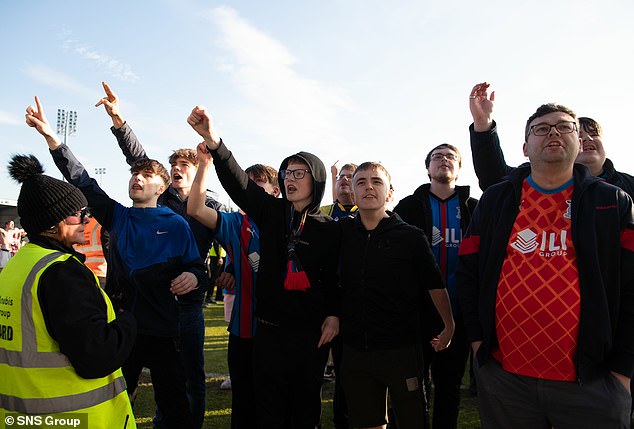 The side were relegated to the third-tier of Scottish football after defeat in the play-off last season