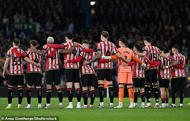 Sheffield United are set to play their first home game since Baldock's passing on Saturday