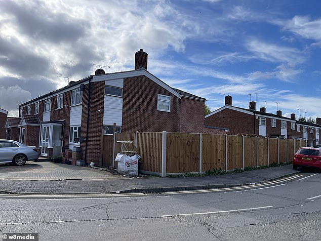 The 44-year-old says he spent £5,000 building the fence and a further £4,500 fixing the garden. He also says he spent thousands of pounds on solicitor fees in negotiating the purchase of the land