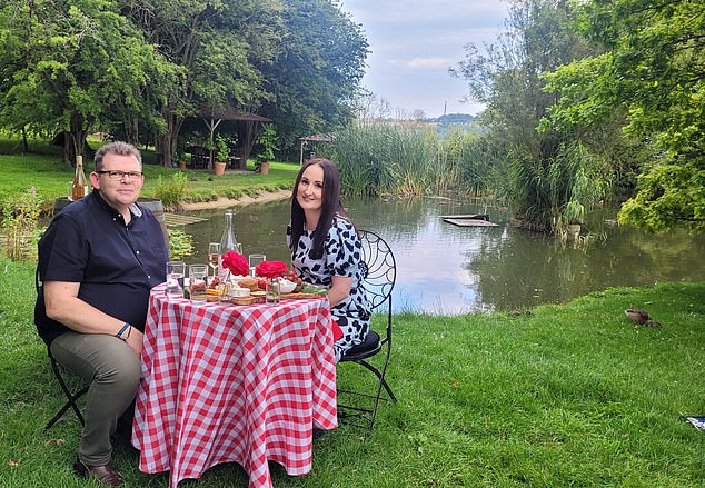 Jack with his fiancee Laura. He believes a targeted screening programme could have found his cancer before it reached an advanced stage