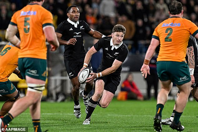 Beauden Barrett was among the star names to head to England early to acclimatise