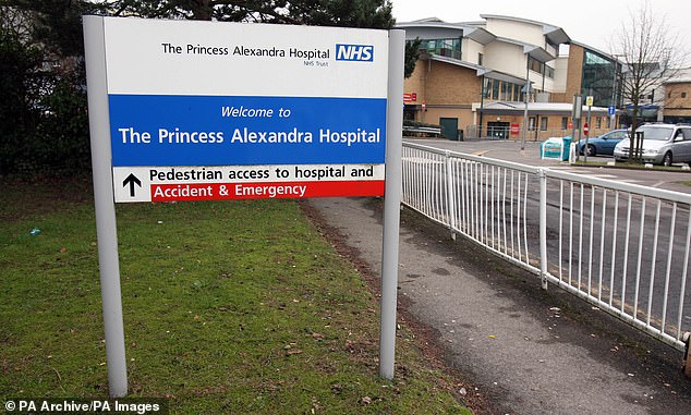 Princess Alexandra Hospitals in Harlow, Essex,  recorded the second highest amount of incidents with 36