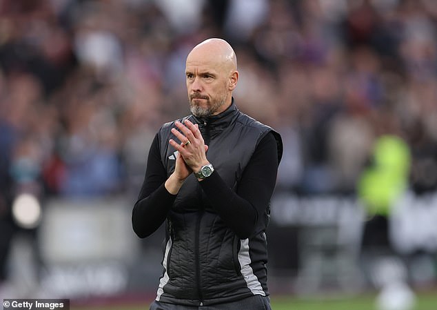 Ten Hag's dismissal was confirmed the day after United slumped to a 2-1 defeat by West Ham