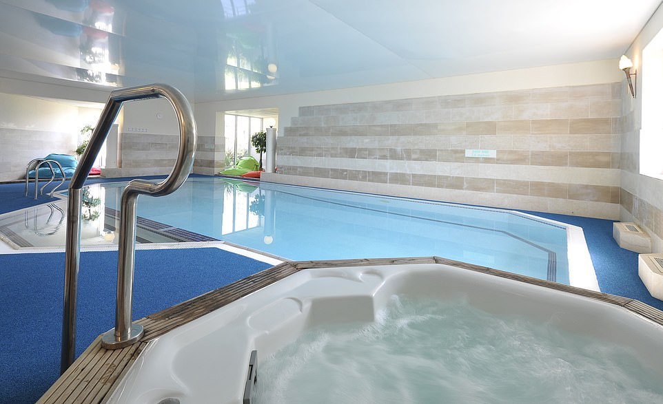 The hotel, which sits on the western side of the Lizard Peninsula, features an indoor pool with hot tub