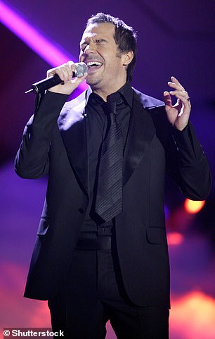 ... and performing on The X Factor in 2004