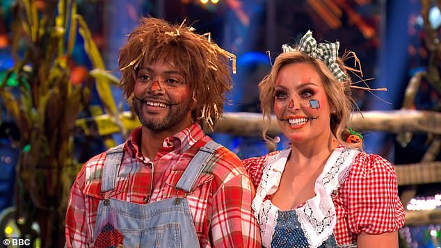 The Welsh ballroom dancer, who is understood to be in remission after battling breast cancer, returned to the show following a two-year absence in September (pictured with partner JB Gill)