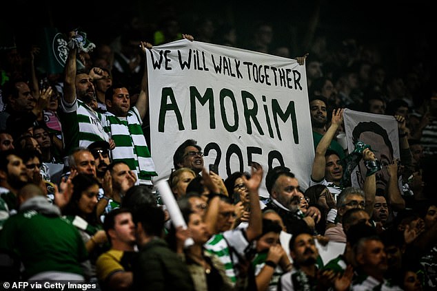 Amorim is loved by Sporting's fans and it is believed that he loves life with the club too