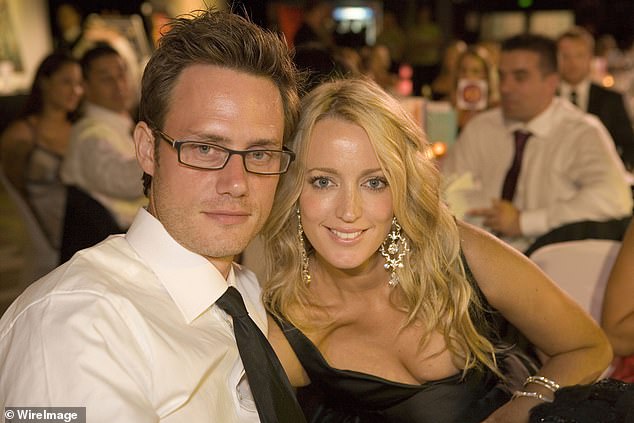 Jackie admitted her addiction began taking a turn for the worse following her divorce from Lee Henderson, who she married in 2003 before separating in 2018. Pictured together in 2007