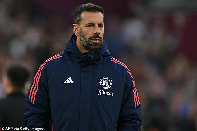 Ruud van Nistelrooy has been temporarily promoted to the role of United's interim manager