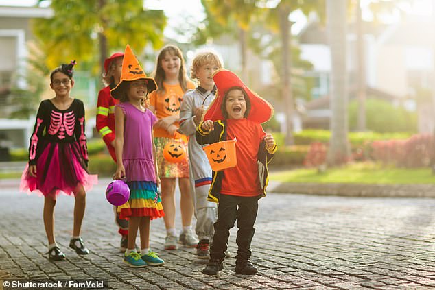 Parents have been advised to hand out stickers instead of sweets this upcoming Halloween