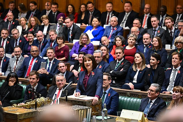 Ms Reeves, the first woman in history to deliver a Budget, said the 'once in a parliament' event was needed to fix the damage done to public finances by the last government