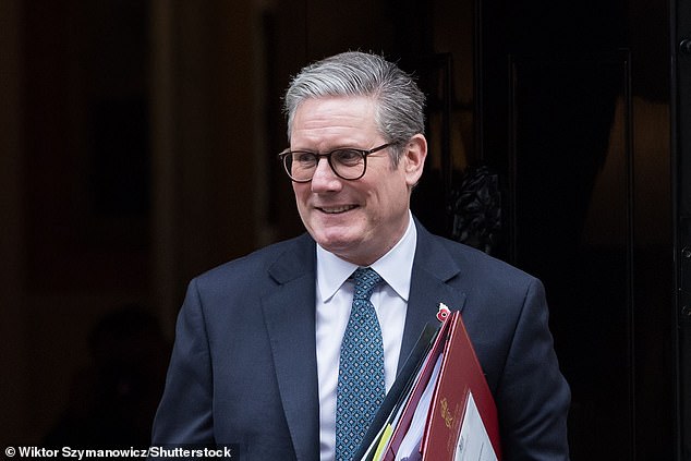 The scale of the tax hikes unveiled this afternoon - despite Sir Keir Starmer (pictured) previously claiming there was no need to raise revenue beyond the £8billion in the Labour manifesto - was even greater than thought