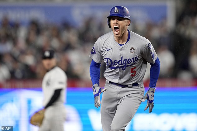 Freeman opened the scoring on Tuesday night with his fourth homer of this World Series